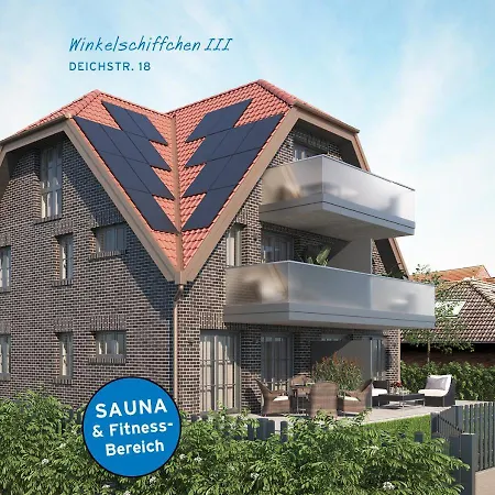 Winkelschiffchen III Mit Sauna Juist Extérieur photo